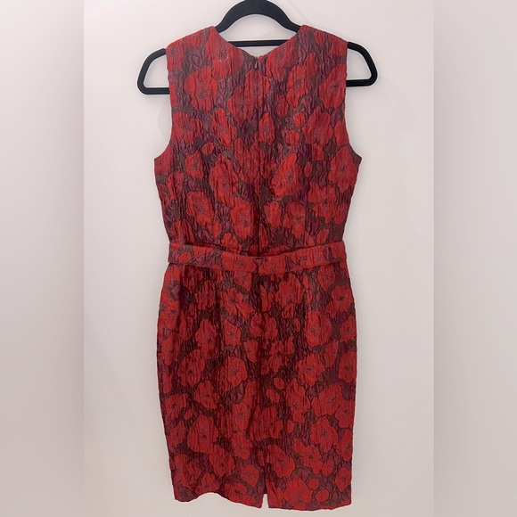 Max Mara Pianoforte Brocade Floral Party Dress - Picture 4 of 7